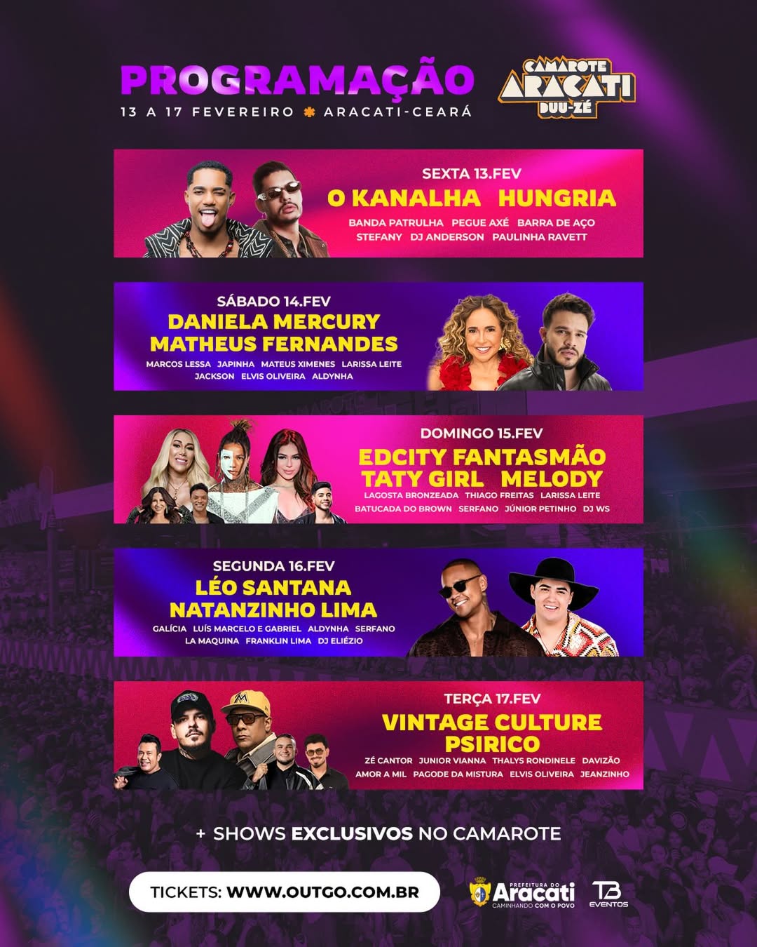 Carnaval Aracati 2026