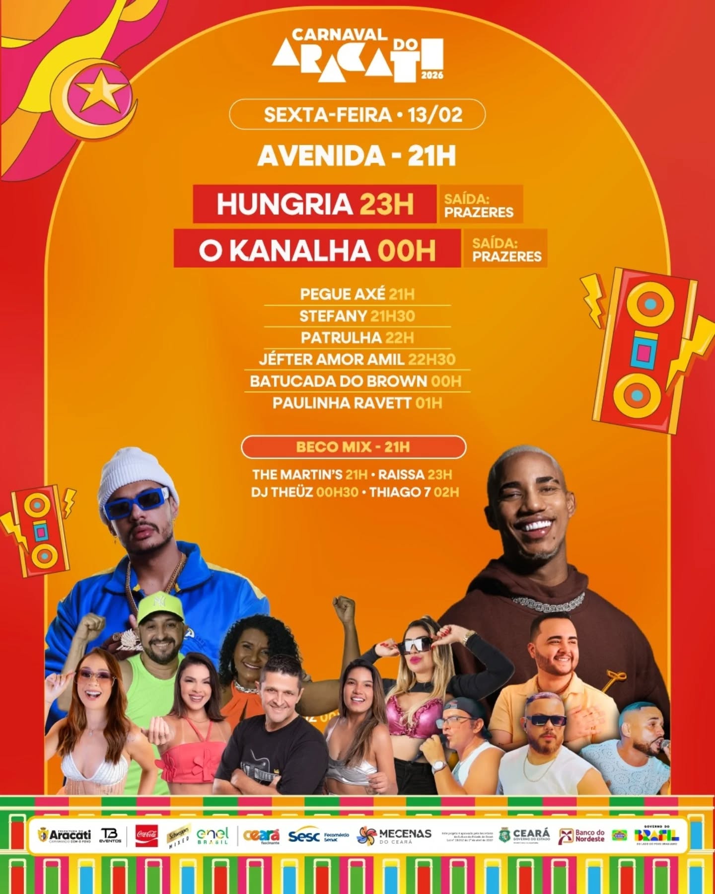 Carnaval Aracati 2026